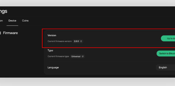 uniswap can't install firmware​