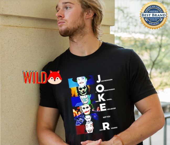 heath ledger the joker t shirt